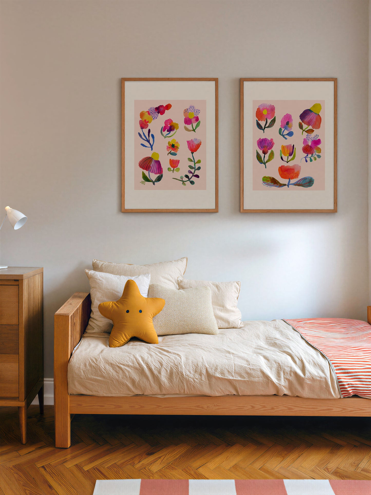 Flower collage fine art print 3