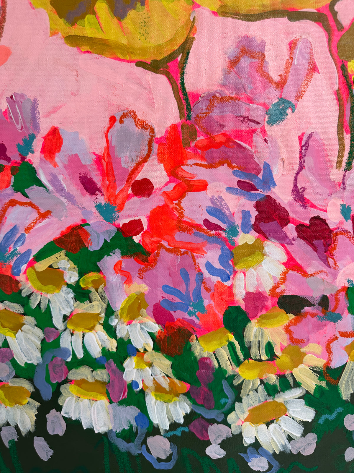 What If I Were a Bee, 24x24"