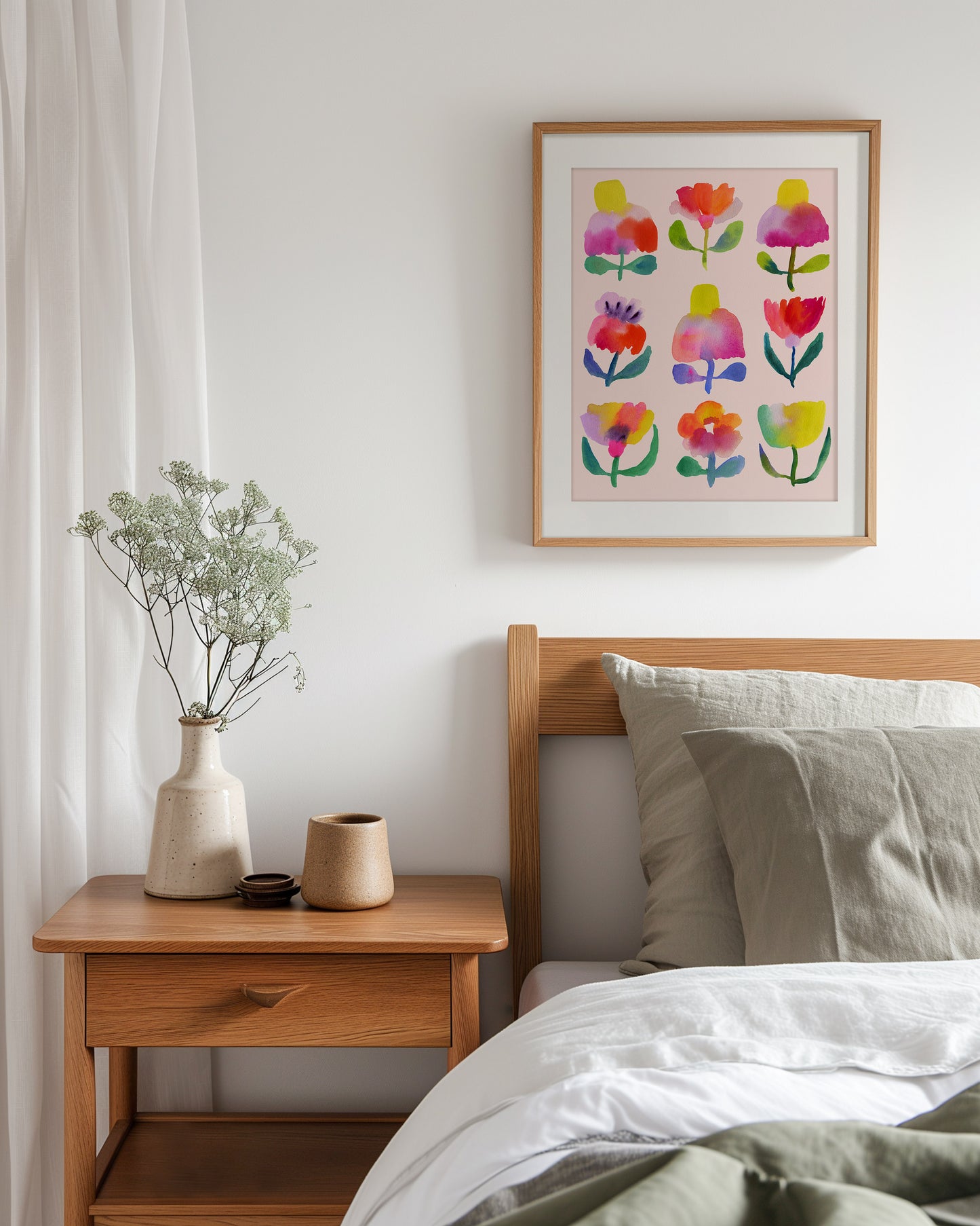 Nine flower fine art print 3