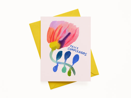 Feliz Cumpleaños Greeting Card (Spanish)