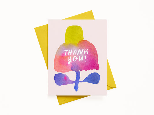 Coneflower Thank You Greeting Card