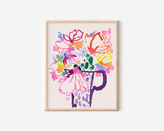 Flower Bouquet Fine Art Print 1