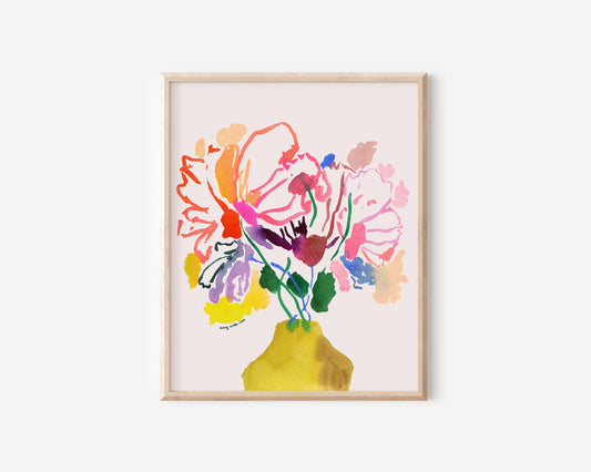 Flower Bouquet Fine Art Print 2