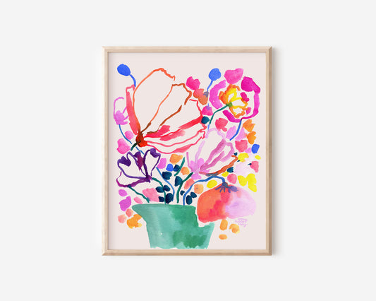 Flower Bouquet Fine Art Print 4