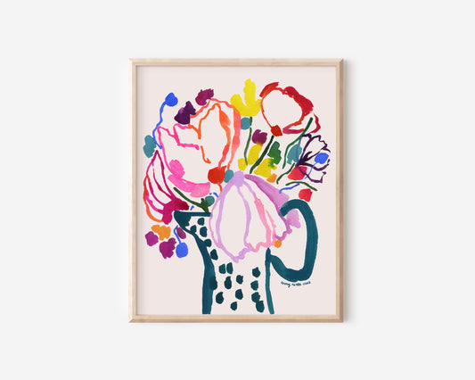 Flower Bouquet Fine Art Print 8