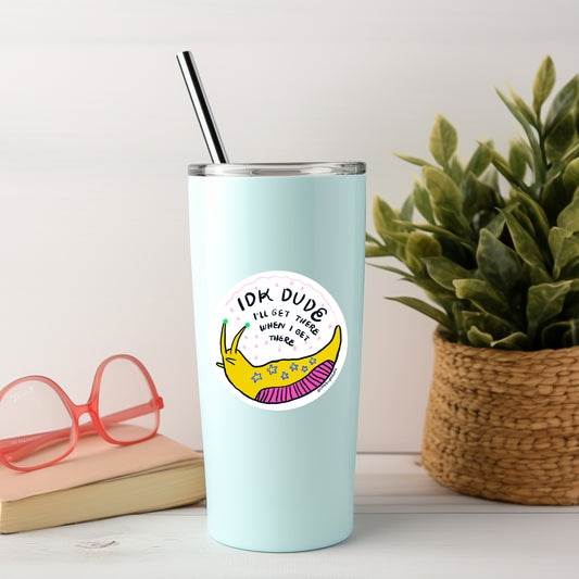 Vinyl Waterproof Slug Sticker